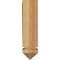 Ekena Millwork Imperial Arts & Crafts Rough Sawn Bracket, Western Red Cedar, 4"W x 16"D x 16"H BKT04X16X16IMP03RWR - alternate 2